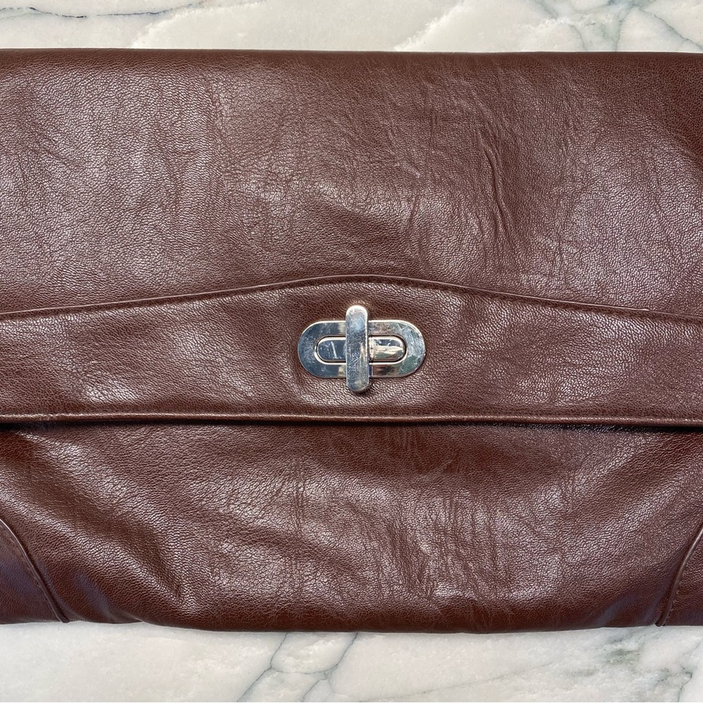 Charlotte Russe Clutch Leather Bag - Picture 3 of 10